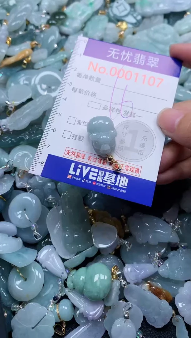 颈饰未镶嵌翡翠1107