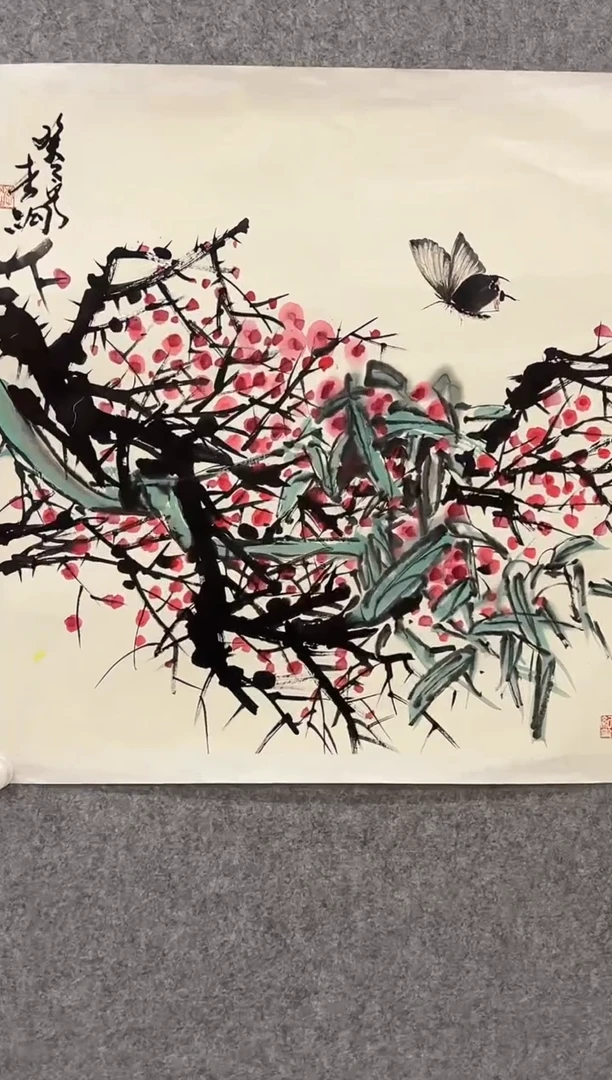 国画李纲-4平尺-国画作品