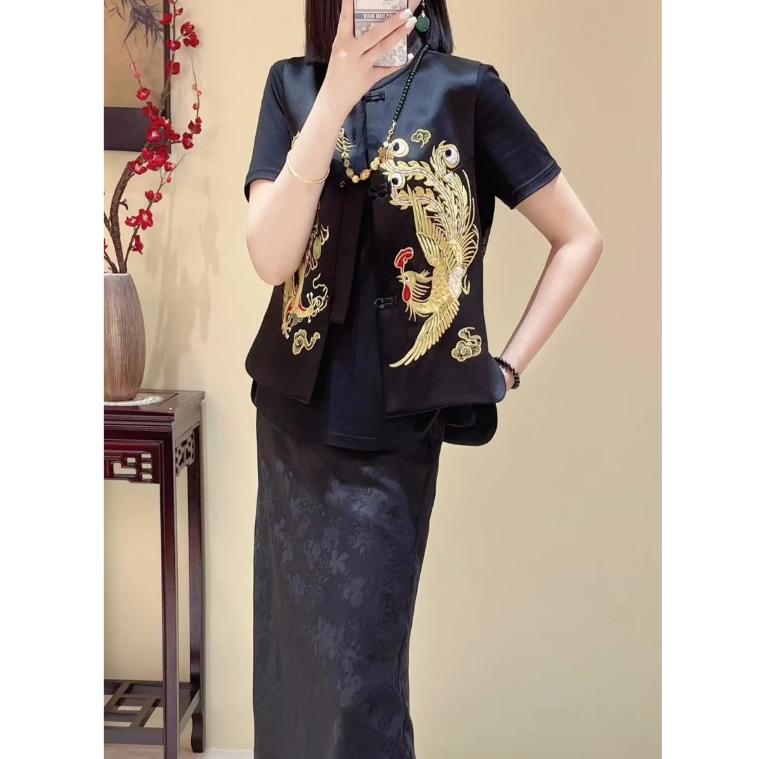 南油高品质国风孤品连衣裙