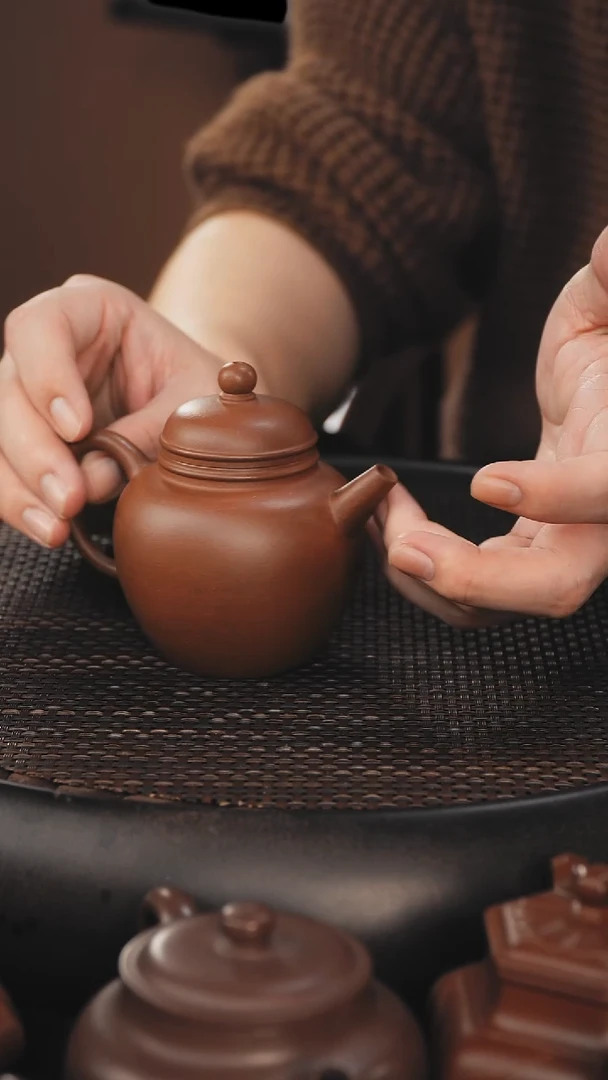茶壶紫砂直束 底槽清