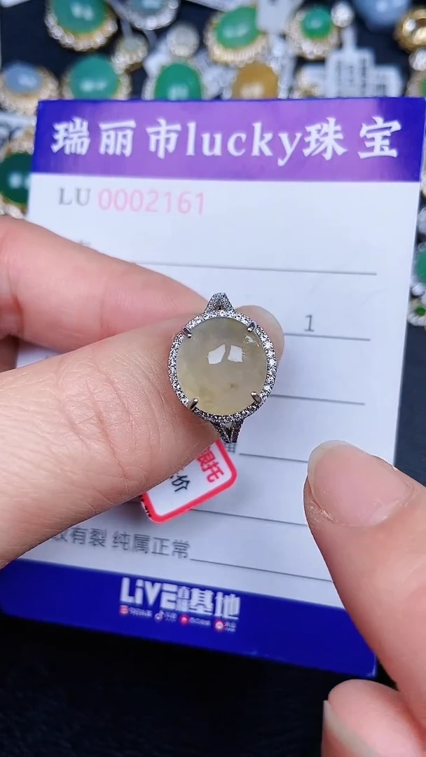 颈饰银S925镶嵌翡翠1961