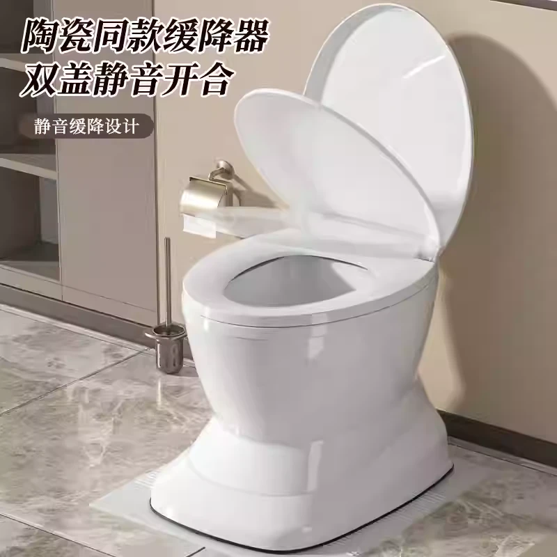 可移动老人孕妇座便器加高仿真马桶便捷式成人病人家用舒适坐便椅