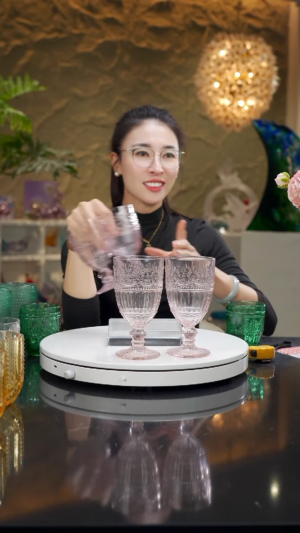 粉色水杯大容量6只