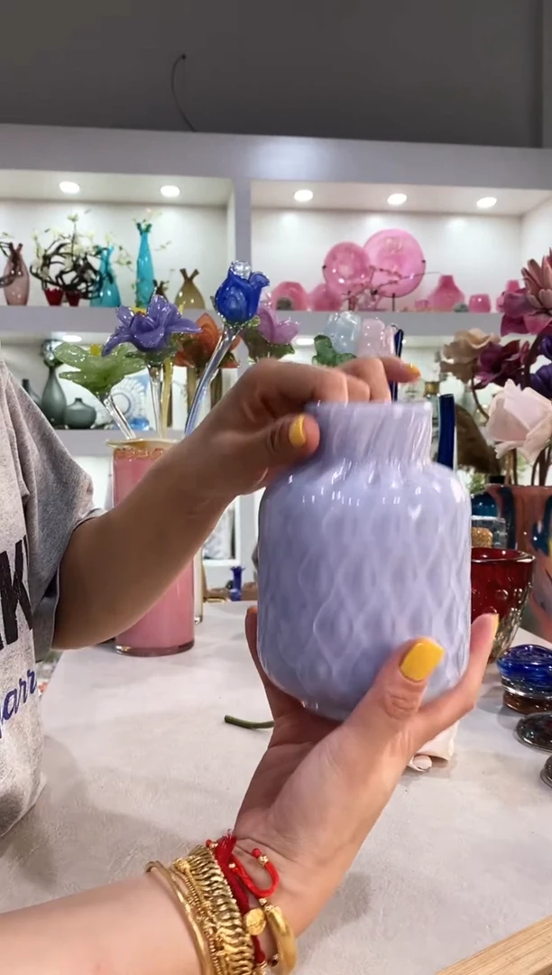 慕忆家手作琉璃花瓶