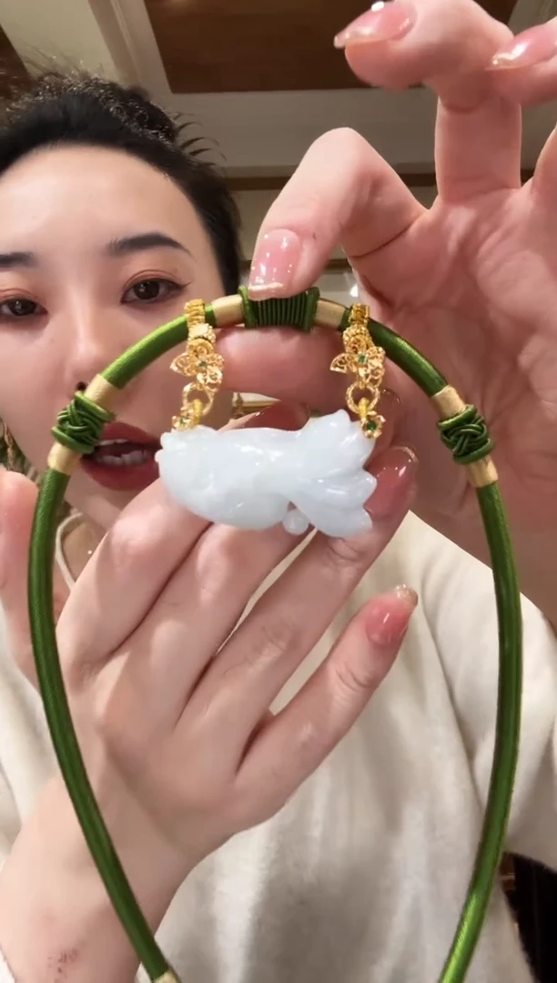【闪购商品】翡翠颈饰未镶嵌国风