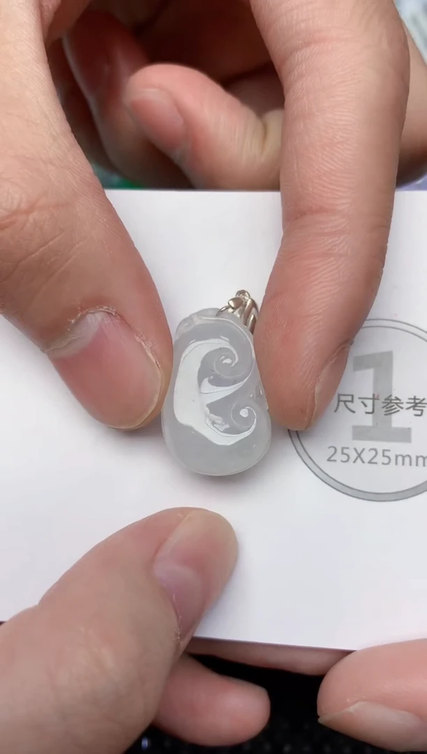 颈饰未镶嵌翡翠天然缅甸翡翠a货百元以上9元证书费自理