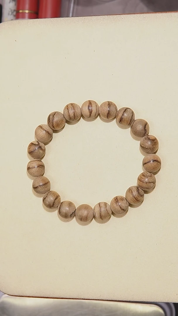 【闪购商品】沉香手串1.1马来西亚西马单圈19颗8.1克