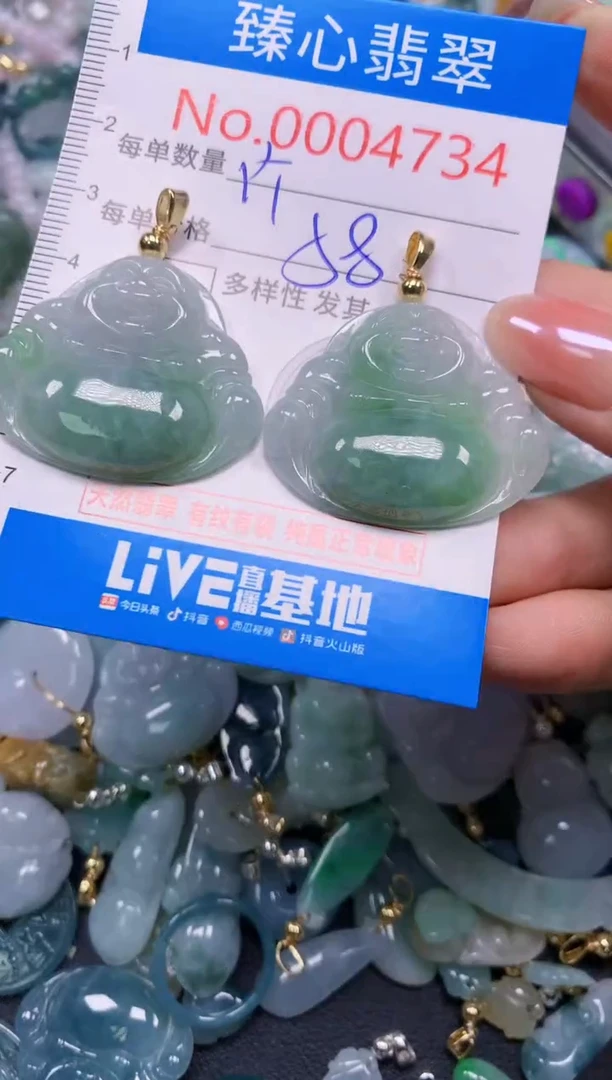吊坠(不含链)未镶嵌翡翠4734多样性发其一