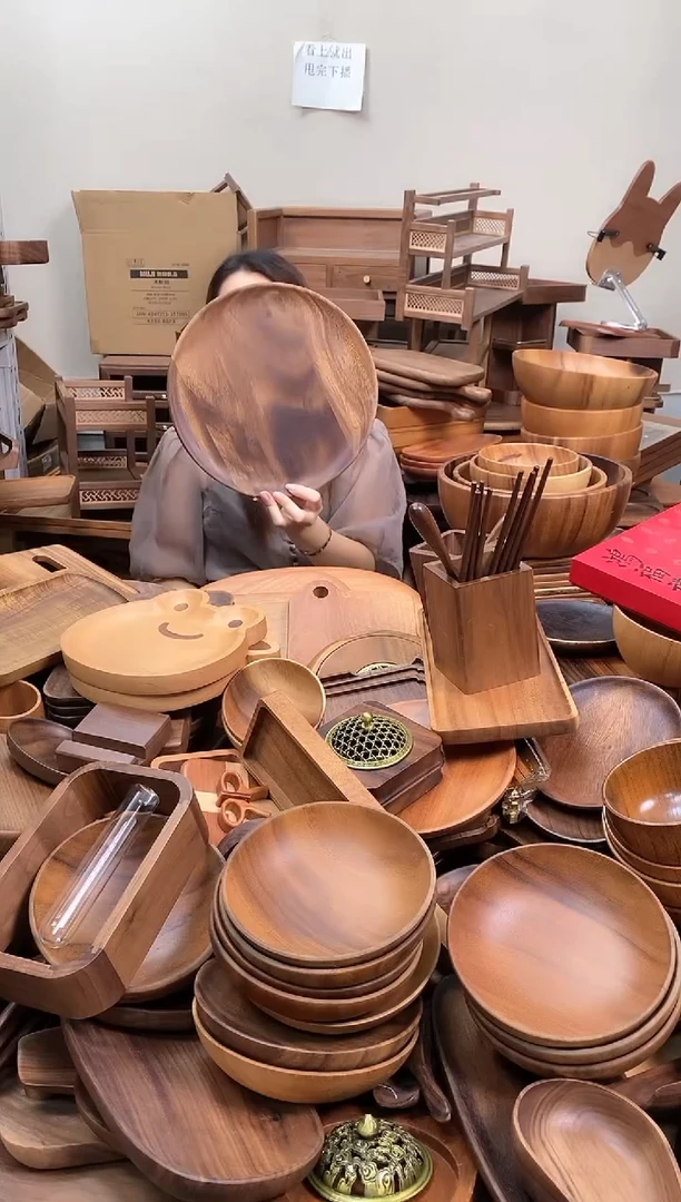 木  南美胡桃木圆盘30*2cm