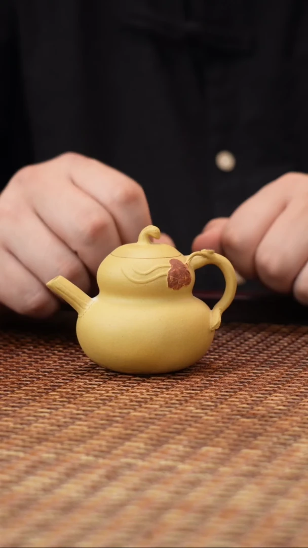 茶壶紫砂汀禾紫砂葫芦