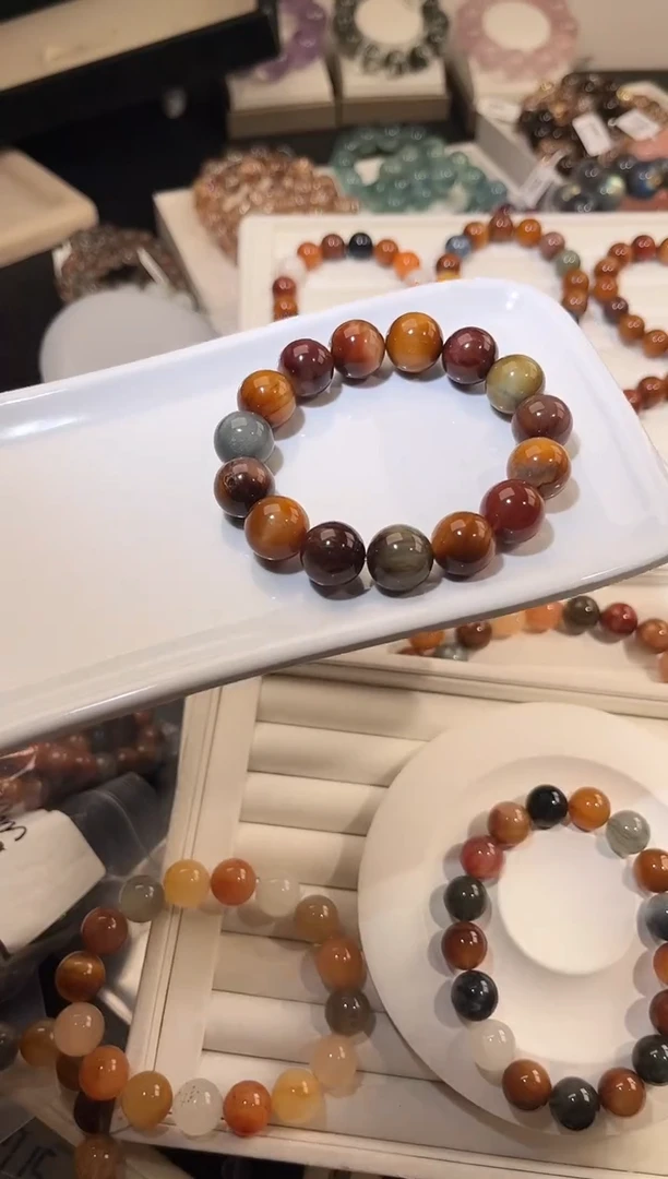 未镶嵌手链水晶多样性发一Q99冬日兔绒14mm