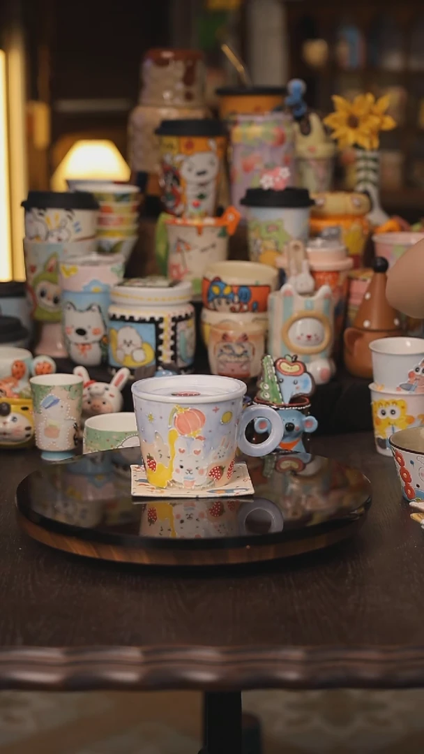 景德镇釉下彩绘设计师款式陶瓷