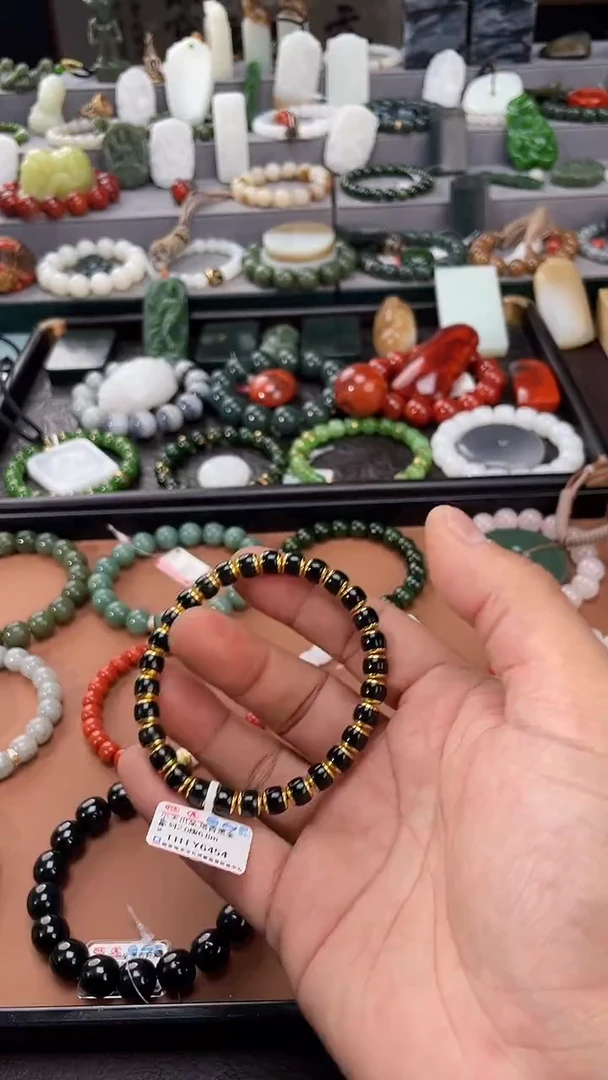 手串未镶嵌和田玉多样性发一件THTY6454