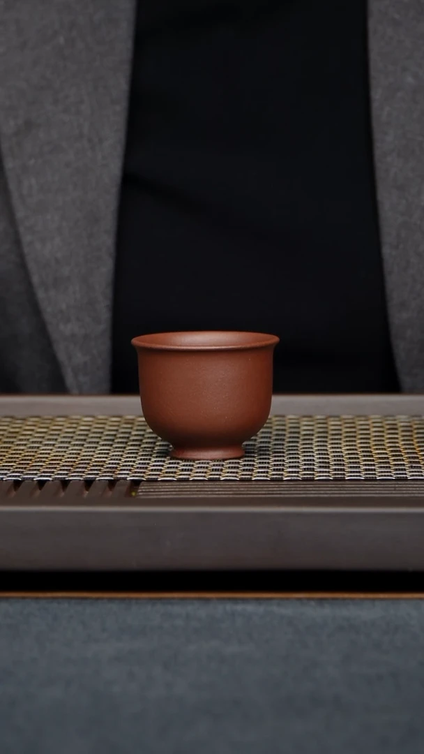 茶杯底槽青淡*铃铛杯原矿零添加底槽清纯手工制作90毫升
