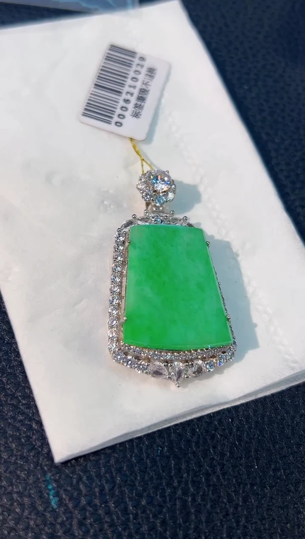 颈饰未镶嵌翡翠 缅料A货/支持复检/一件