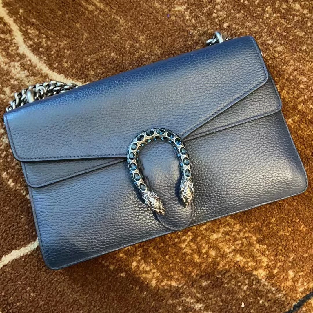 95新 GUCCI/古驰 【小清一口价】酒神中号钻扣款/BG23002551