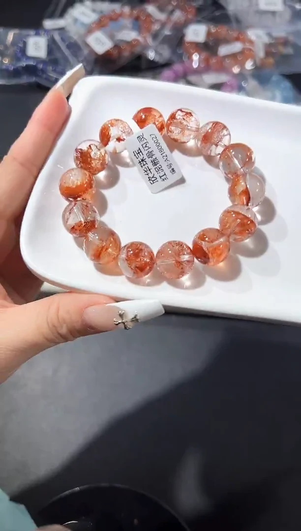 未镶嵌手链水晶58q多样性发其一【1条】默认微瑕14mm