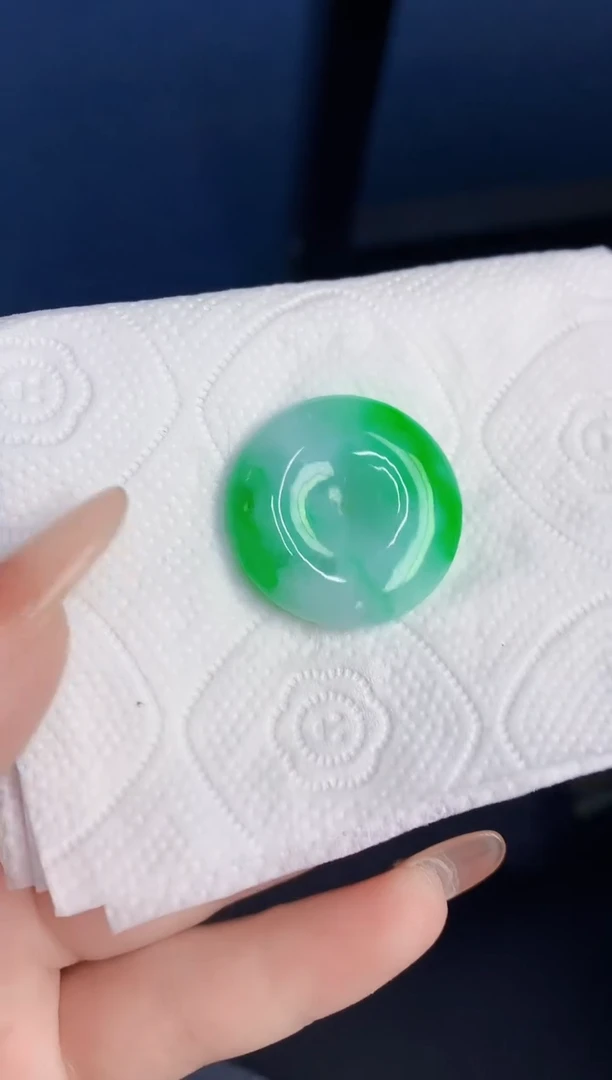 颈饰未镶嵌翡翠缅甸天然翡翠A货