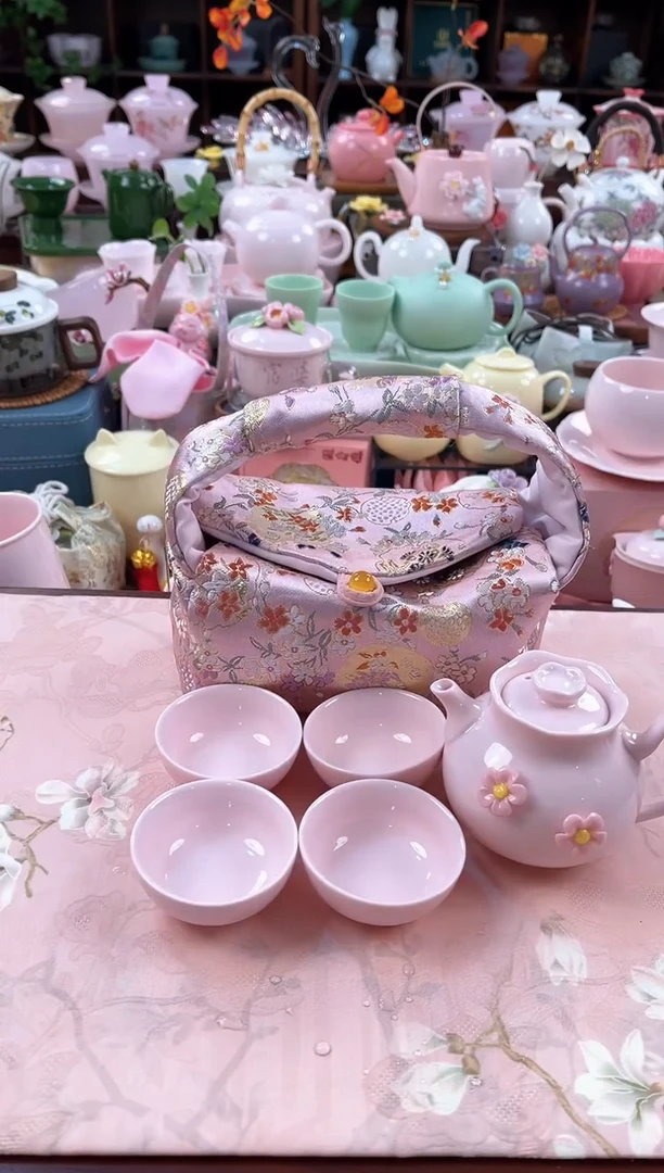 瓷片茶具：库存仅剩1件