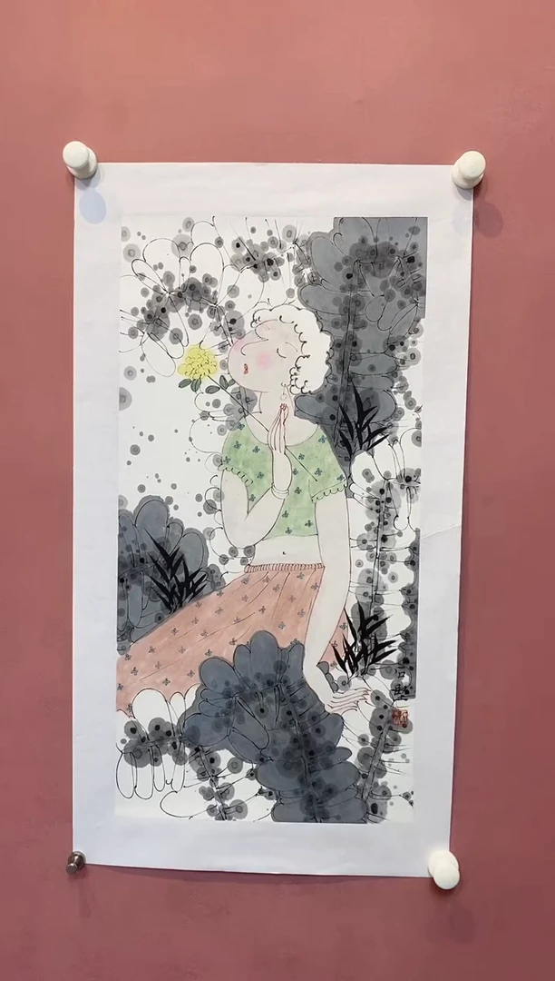 国画欧阳石坚国画作品福利