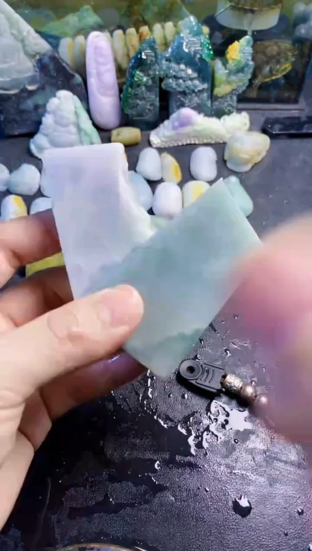 未镶嵌挂件翡翠天然翡翠012