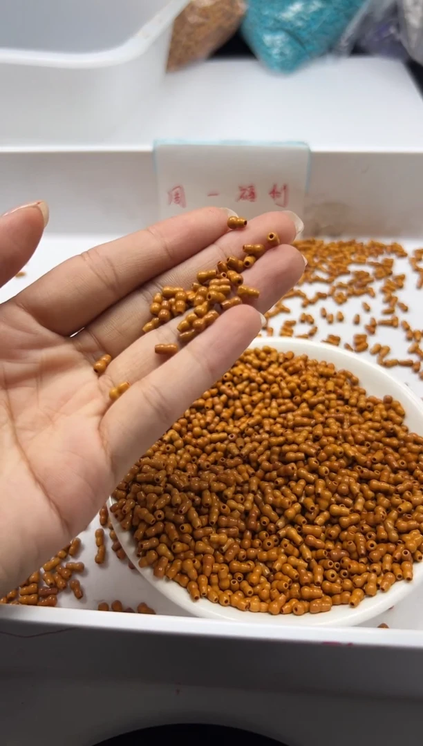 檀香木散珠w2766橄榄核葫芦6*3mm*30颗