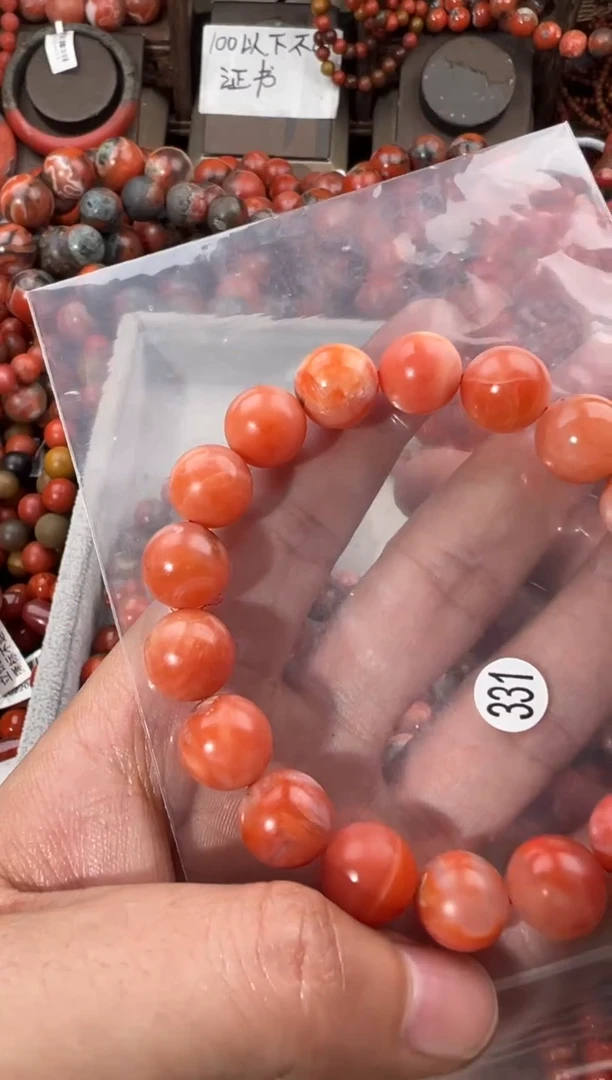 未镶嵌手串南红玛瑙1