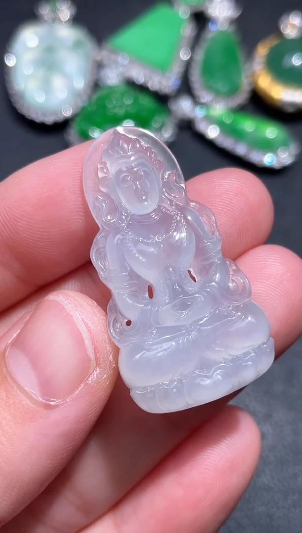 颈饰未镶嵌翡翠9.......