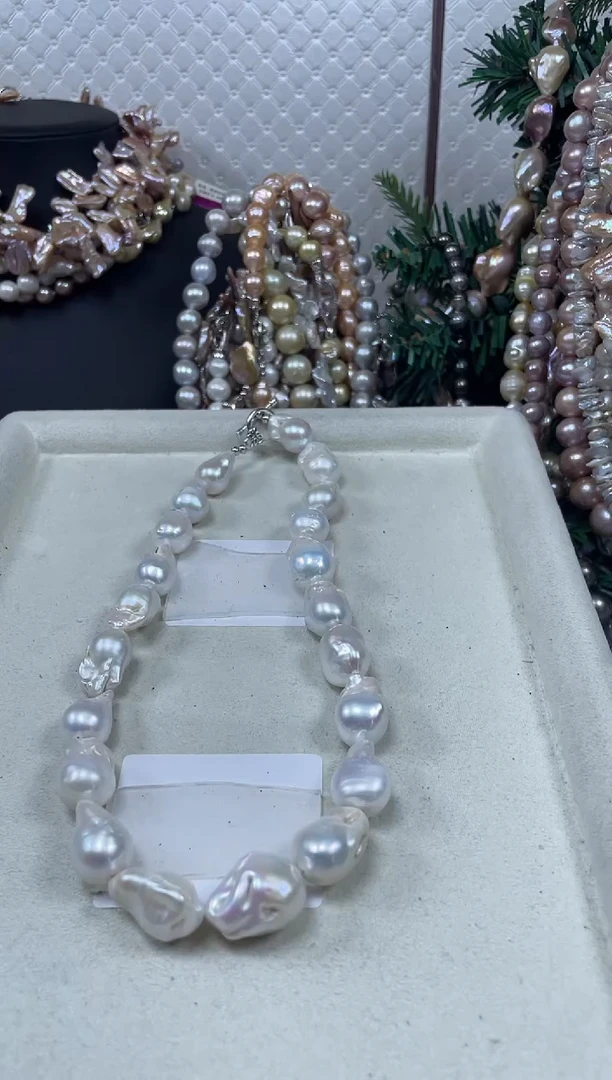 【闪购商品】淡水珍珠项链未镶嵌【纯恬珍珠】