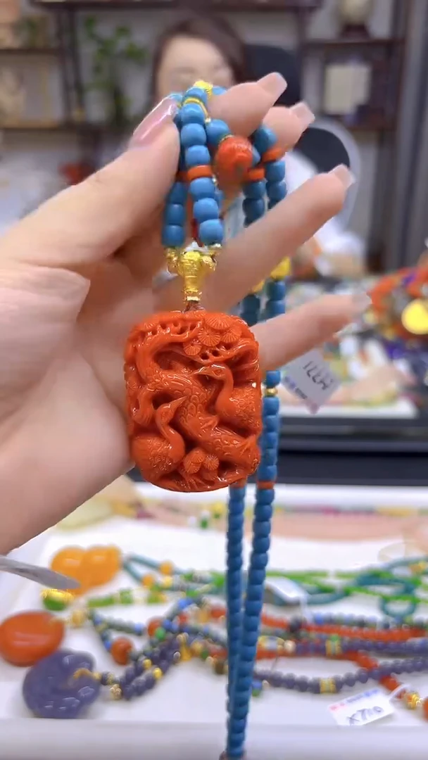 玛瑙/玉髓毛衣链未镶嵌DIY款M771