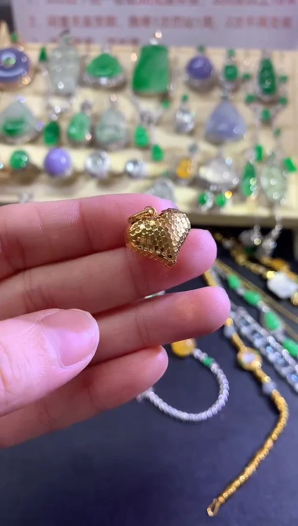 吊坠(不含链)18K金吊坠|450+45