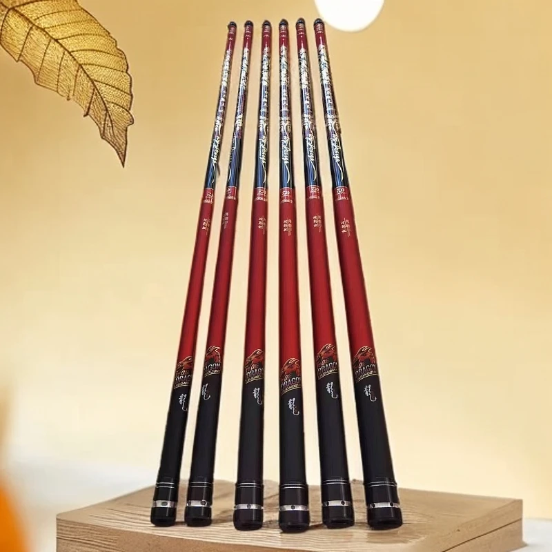 高碳大炮杆打窝杆逆丝传统炮竿8米--13米