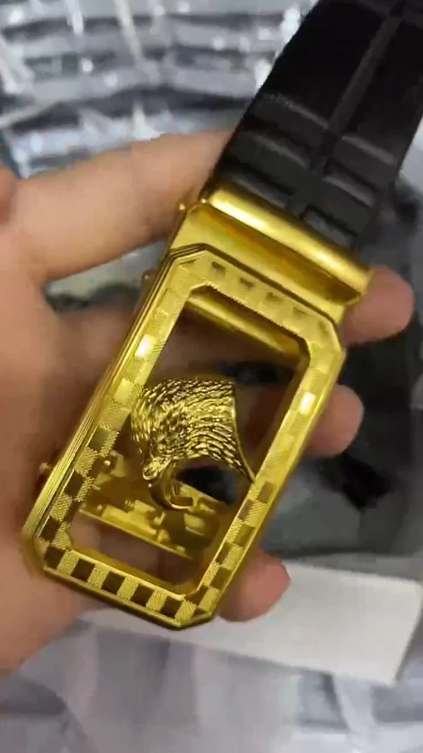 2025新款男士T经典时尚百搭商务自动扣皮带