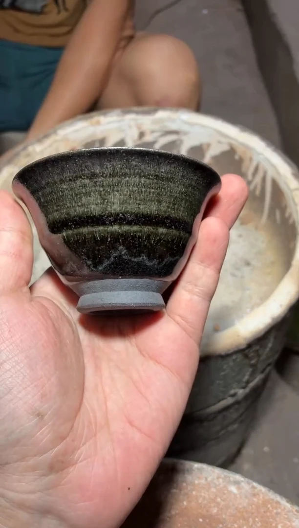 茶盏松风渡柴烧甄选