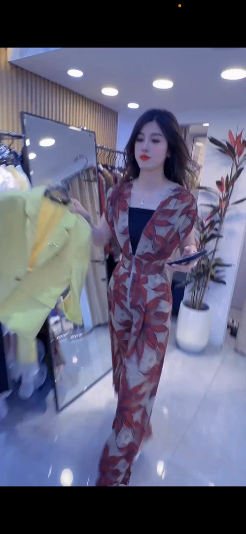 2025夏季新款时尚气质减龄连体裤