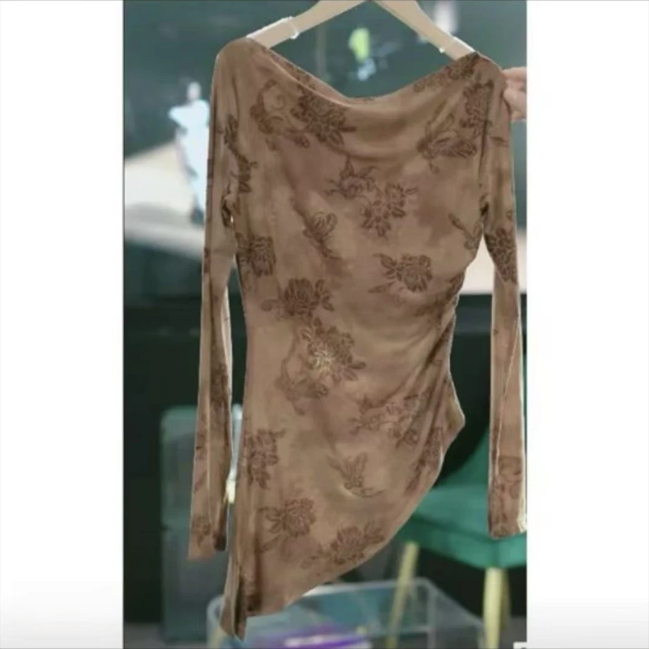 【设计师生哥】新款秋季女装高档洋气长袖衬衫百搭显瘦休闲上衣