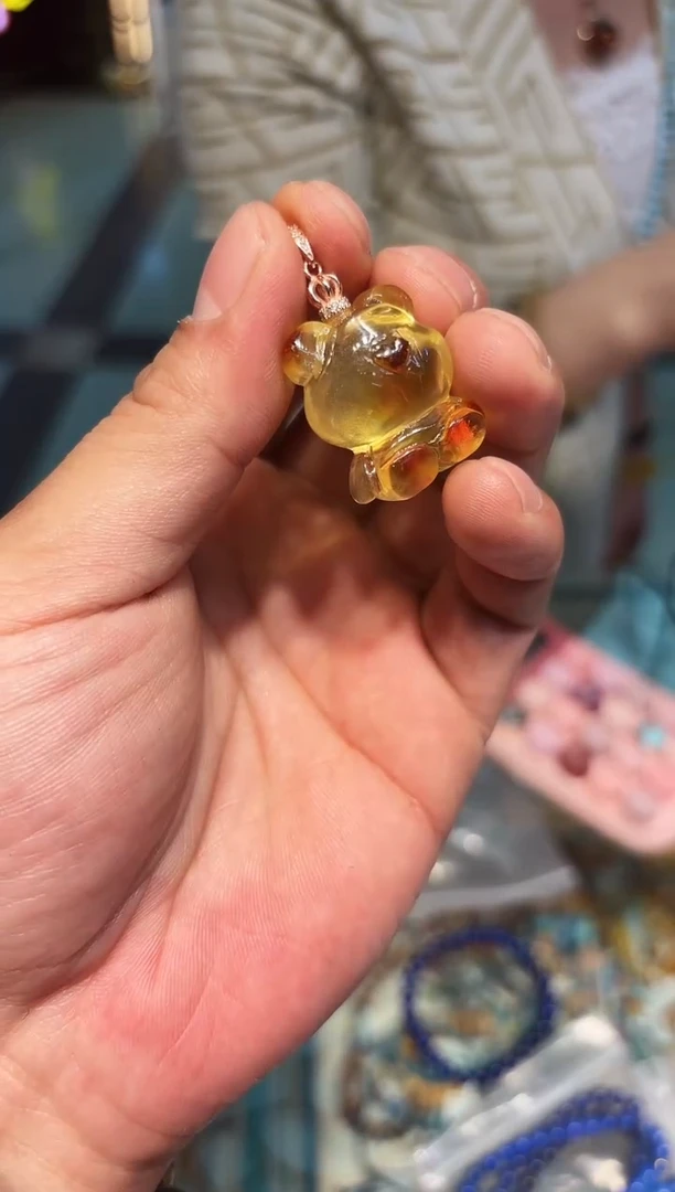 琥珀吊坠(不含链)未镶嵌【多样性发一】