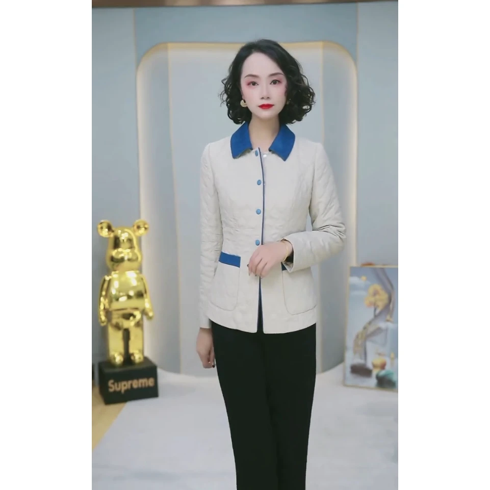 【外套】2818春季新款时尚修身显瘦女装休闲气质洋气外套