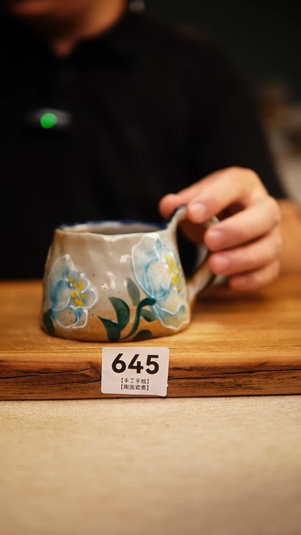 @@陶园瓷舍@@纯手工手绘@高温釉下彩