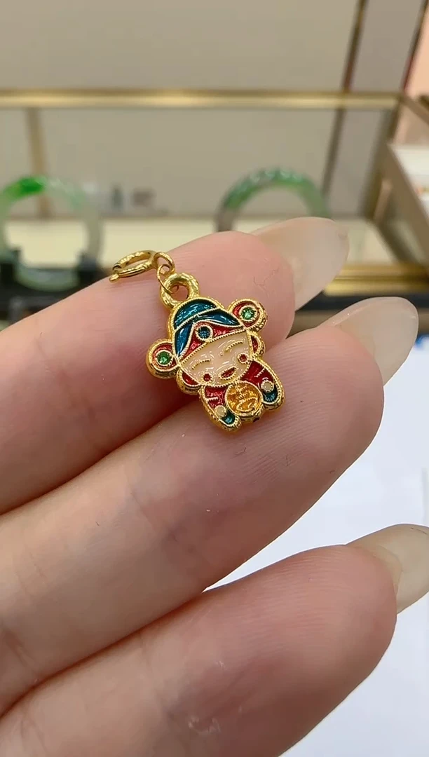 【闪购商品】18K金吊坠(不含链)团购多样性发一件