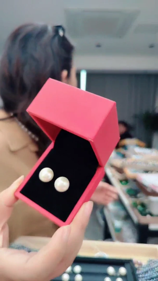 颈饰合金淡水珍珠2562耳钉