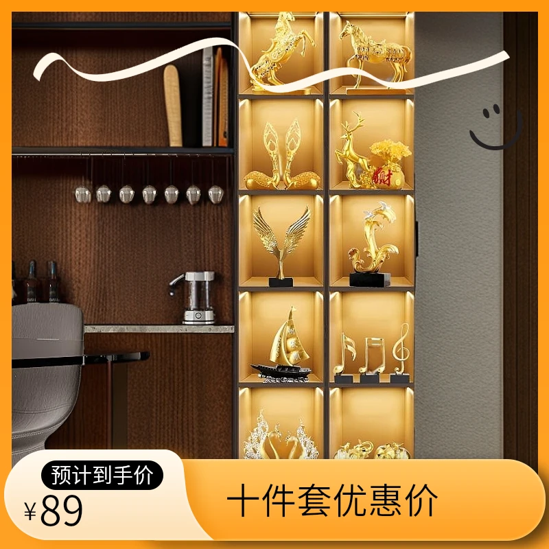 2025酒柜十件套组合套装家居客厅电视柜轻奢高档摆设乔迁新居艺术