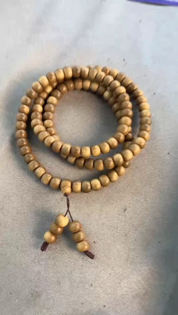 手串沉香白棋土沉10苹果珠多圈多样性发一