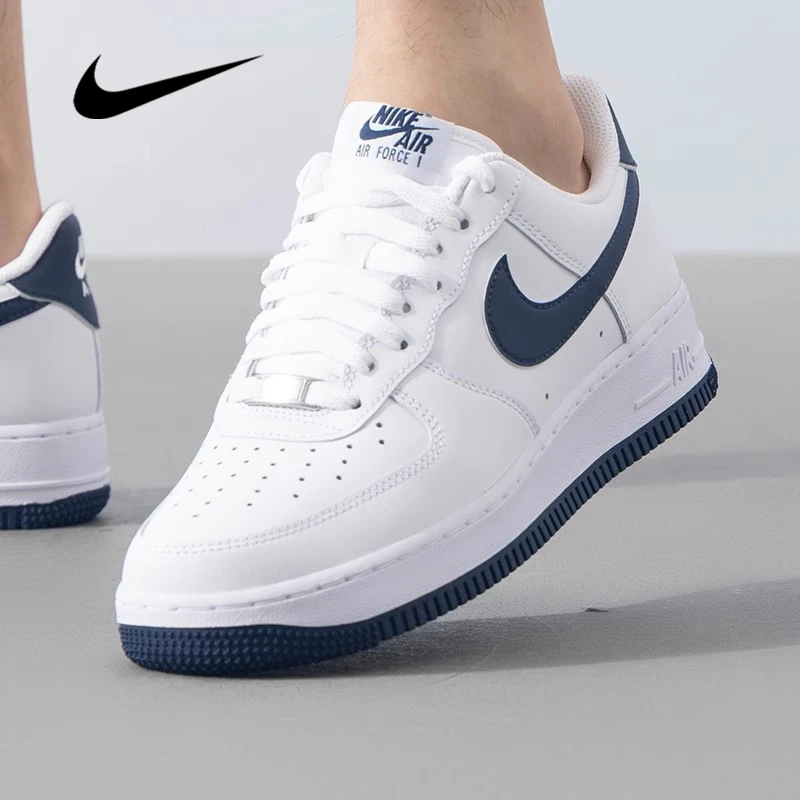 NIKE/耐克男2025春季新款小白鞋运动鞋空军一号休闲舒适轻便板鞋