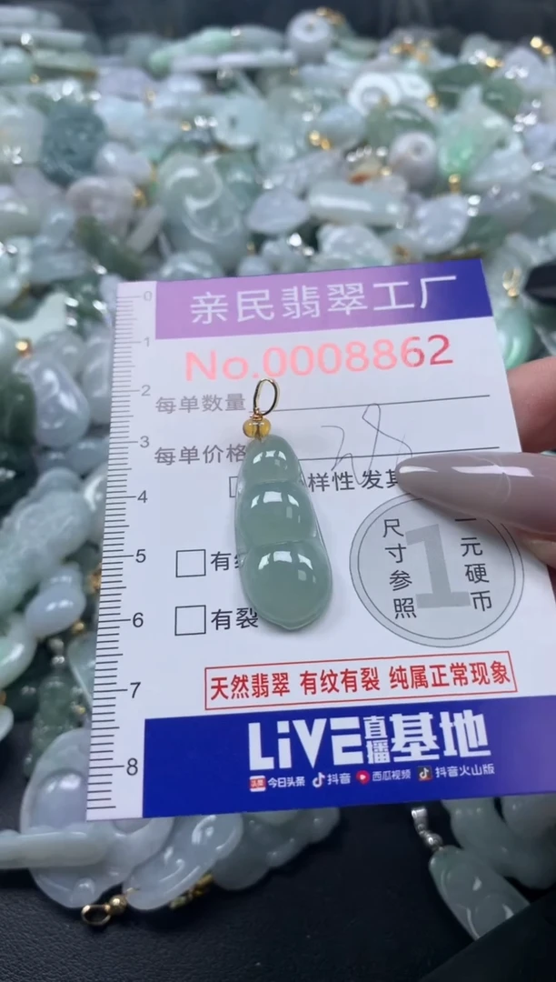 颈饰未镶嵌翡翠8862