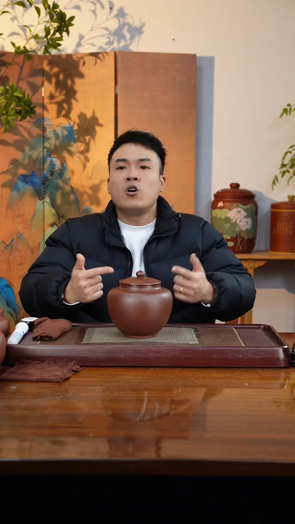 宜兴原矿紫砂茶叶罐