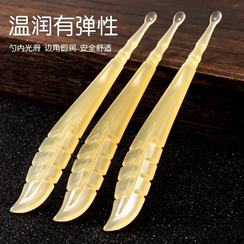 【到手3个】单头款挖耳勺防锈便携软头款耳勺掏耳朵韩系公主风