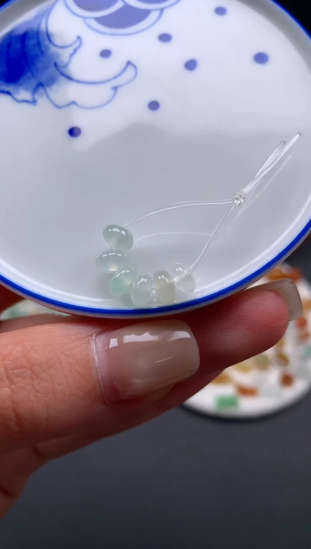 翡翠散珠天然翡翠C040