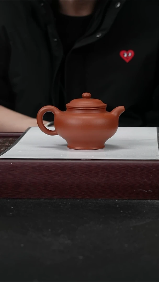 茶壶紫砂LD   赵庄朱泥    掇只    200cc