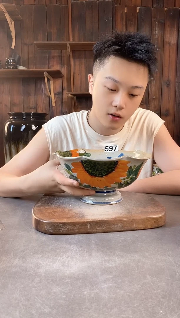 碗597，手工手作，超值陶瓷